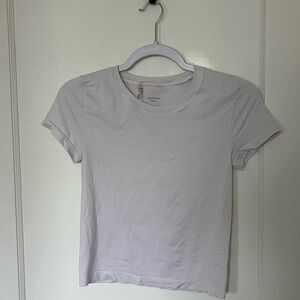 White Crewneck Women's Tee